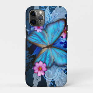 Case-Mate iPhone Case Papillon bleu