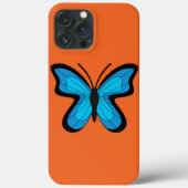 Coques Case-Mate iPhone Papillon Bleu (Verso)