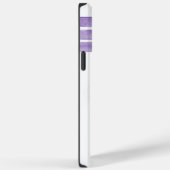 Coques Case-Mate iPhone Papillon bleu et lavande personnalisée (Verso / Droite)