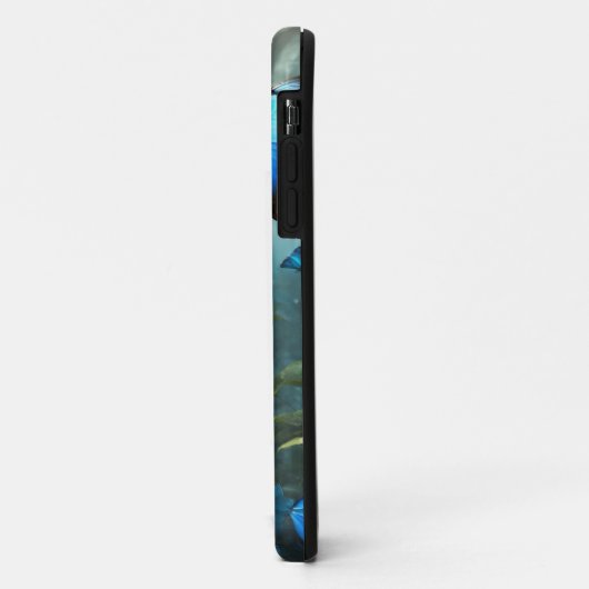 Coques Case-Mate iPhone Papillon bleu Morpho (Dos/Gauche)