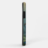 Coques Case-Mate iPhone Papillon bleu Morpho (Dos/Droite)