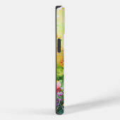 Coques Case-Mate iPhone Papillon Bleu Orange ailes (Verso / Droite)