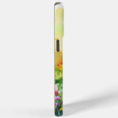 Coques Case-Mate iPhone Papillon Bleu Orange Ailes (Verso / Droite)