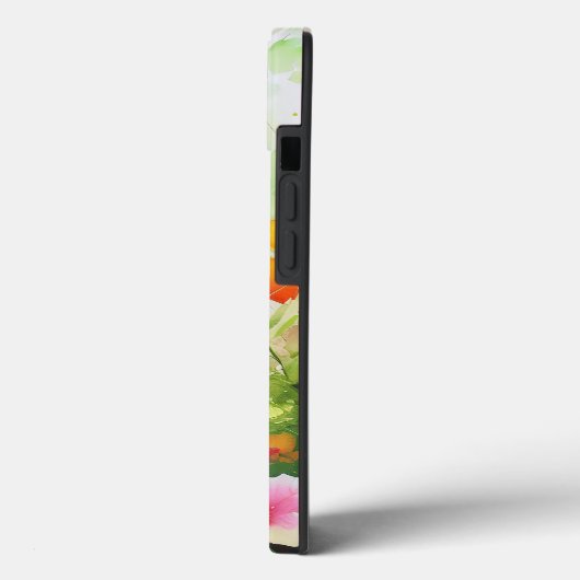 Coques Case-Mate iPhone Papillon Bleu Orange ailes (Verso / Gauche)