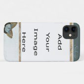 Coques Case-Mate iPhone Papillon Brown et bleu (Dos (Horizontal))