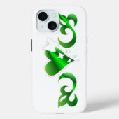Coques Case-Mate iPhone Papillon Coeur et Lily Rainbowart (Verso)