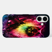 Coques Case-Mate iPhone Papillon coloré Kitty (Verso (horizontal))