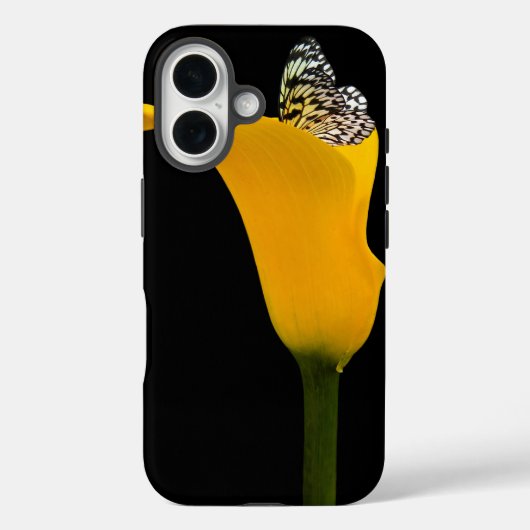 Coques Case-Mate iPhone Papillon dans le lis (Verso)