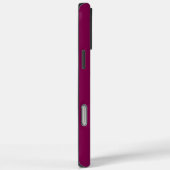 Coques Case-Mate iPhone Papillon d'art linéaire, magenta (Verso / Droite)