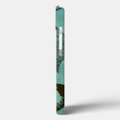 Coques Case-Mate iPhone Papillon de feuilles vertes (Verso / Gauche)