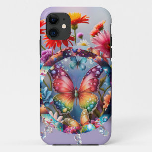 Case-Mate iPhone Case Papillon de fleurs