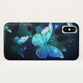 Coques Case-Mate iPhone Papillon de nuit (Dos (Horizontal))