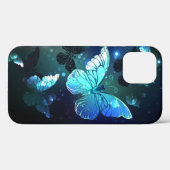 Coques Case-Mate iPhone Papillon de nuit (Verso (horizontal))
