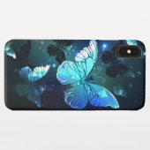 Coques Case-Mate iPhone Papillon de nuit (Dos (Horizontal))