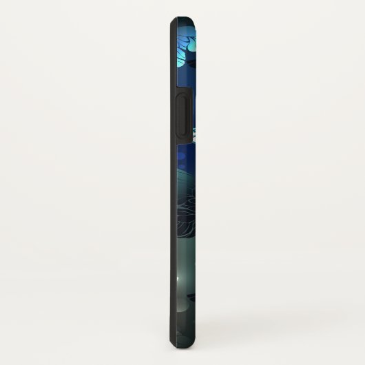 Coques Case-Mate iPhone Papillon de nuit (Dos/Droite)