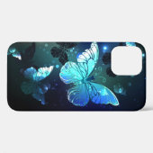 Coques Case-Mate iPhone Papillon de nuit (Verso (horizontal))