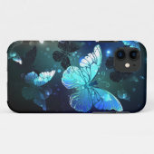 Coques Case-Mate iPhone Papillon de nuit (Dos (Horizontal))