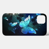 Coques Case-Mate iPhone Papillon de nuit (Verso (horizontal))