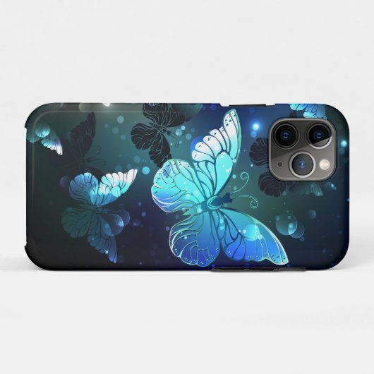 Coques Case-Mate iPhone Papillon de nuit (Dos (Horizontal))