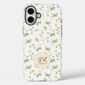 Coques Case-Mate iPhone Papillon de printemps monographique personnalisé (Verso)