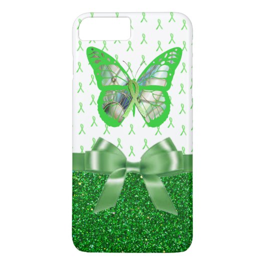 Coques Case-Mate iPhone Papillon de sensibilisation à la maladie de Lyme F (Dos)