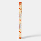 Coques Case-Mate iPhone Papillon déco stylisé - mandarin orange (Verso / Droite)