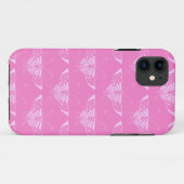 Coques Case-Mate iPhone Papillon déco stylisé - orchidée rose (Dos (Horizontal))