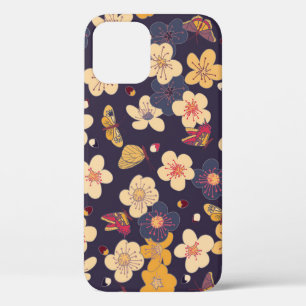 Case-Mate iPhone Case Papillon en fleurs de cerisier asiatique