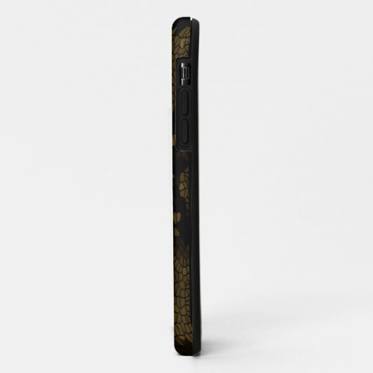 Coques Case-Mate iPhone Papillon en verre d'olive (Dos/Gauche)