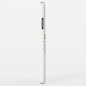 Coques Case-Mate iPhone Papillon et conception florale des bordures - (Dos/Droite)