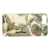 Coques Case-Mate iPhone Papillon et libellule à fleurs rouges (Dos (Horizontal))