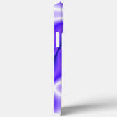 Coques Case-Mate iPhone Papillon et perles sur soie violette (Verso / Droite)