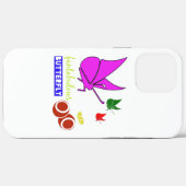 Coques Case-Mate iPhone papillon fantaisiste (Verso (horizontal))