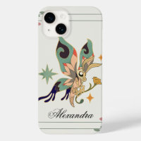 Papillon fée, Art Graphique Vert, Fae Inspiré