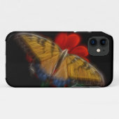Coques Case-Mate iPhone Papillon fractée Tigre Swallowtail (Dos (Horizontal))