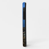 Coques Case-Mate iPhone Papillon indigo et forêt de champignons (Dos/Gauche)