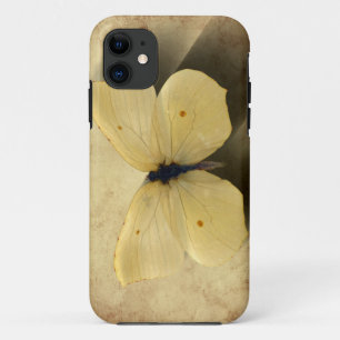 Case-Mate iPhone Case Papillon jaune Grunge avec ombre
