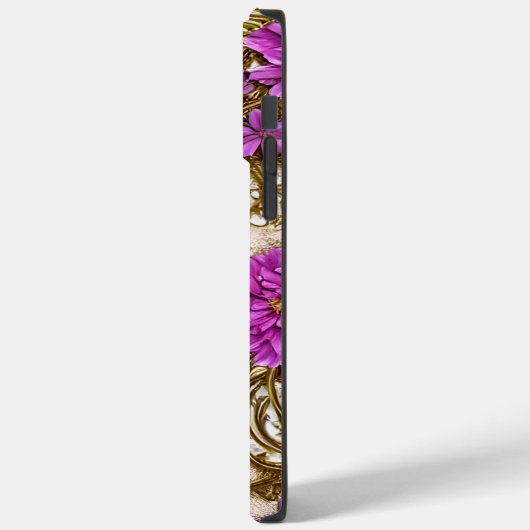 Coques Case-Mate iPhone Papillon Lancer la couverture avec nom personnalis (Verso / Gauche)