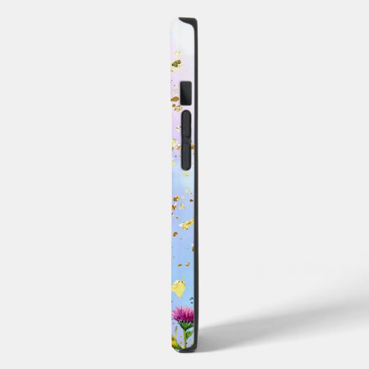 Coques Case-Mate iPhone Papillon mignon et base pastel douce (Verso / Gauche)