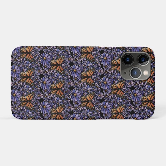 Coques Case-Mate iPhone Papillon monarque (Dos (Horizontal))