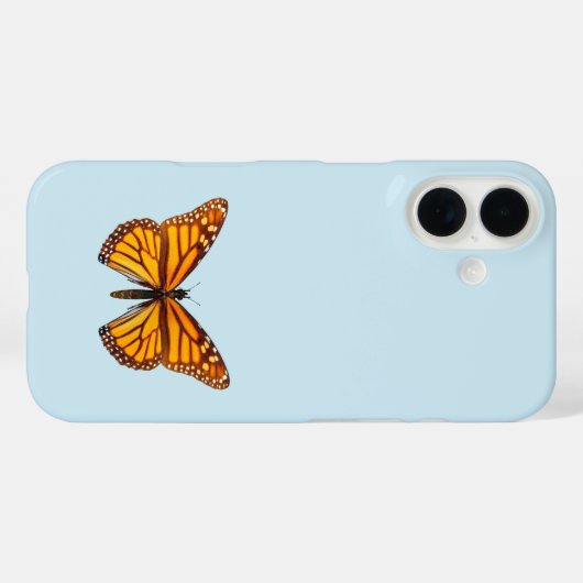 Coques Case-Mate iPhone Papillon monarque (Verso (horizontal))