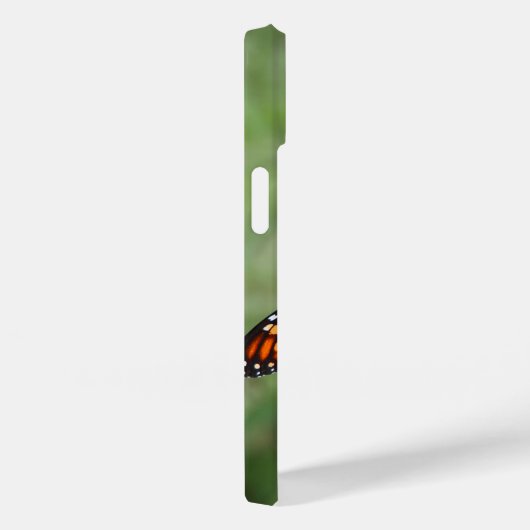 Coques Case-Mate iPhone Papillon Monarque avec nom (Verso / Droite)