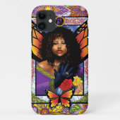 Coques Case-Mate iPhone Papillon monarque Fée Purple Floral (Dos)