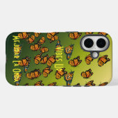 Coques Case-Mate iPhone Papillon Monarque, Papillons Monarques - VIBES UP (Verso (horizontal))
