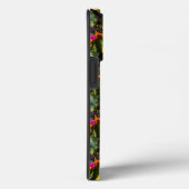 Coques Case-Mate iPhone Papillon Monarque sur Fleur Marigold Rose (Verso / Droite)