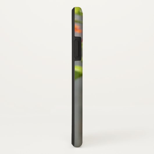 Coques Case-Mate iPhone Papillon monarque sur le papillon rouge Bush (Dos/Droite)