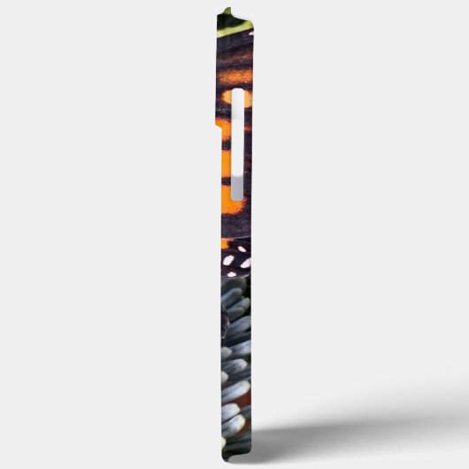 Coques Case-Mate iPhone Papillon monarque sur verdure (Verso / Gauche)