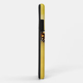 Coques Case-Mate iPhone Papillon Monarque sur Zinnia (Dos/Droite)