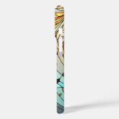 Coques Case-Mate iPhone Papillon Motif Vitrail (Verso / Gauche)