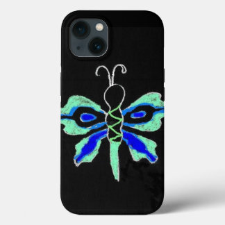 Case-Mate iPhone Case Papillon noir néon couleurs